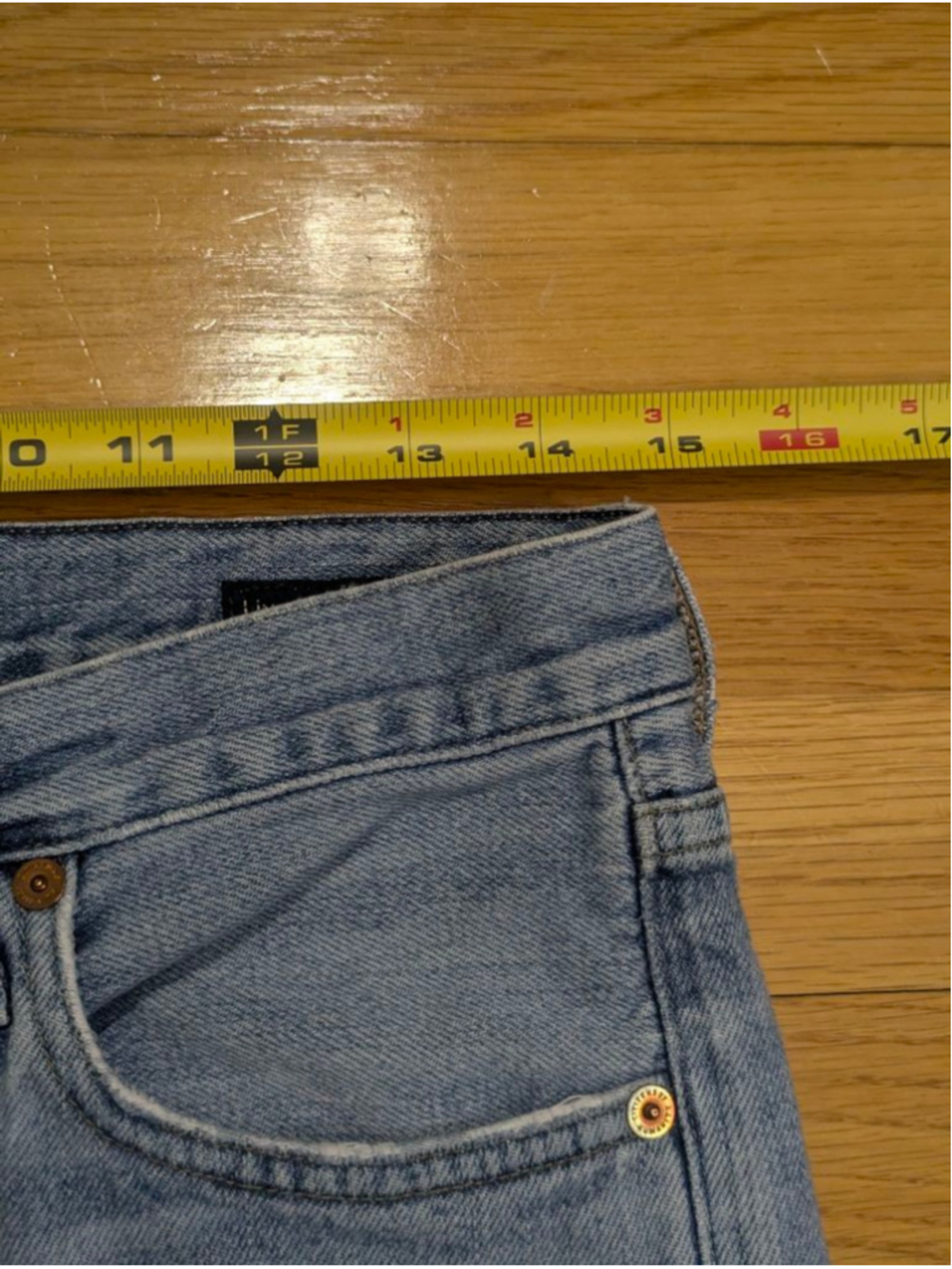 Citizens of Humanity Liya Jeans Blue Straight Leg Size 27 - Picture 9 of 14